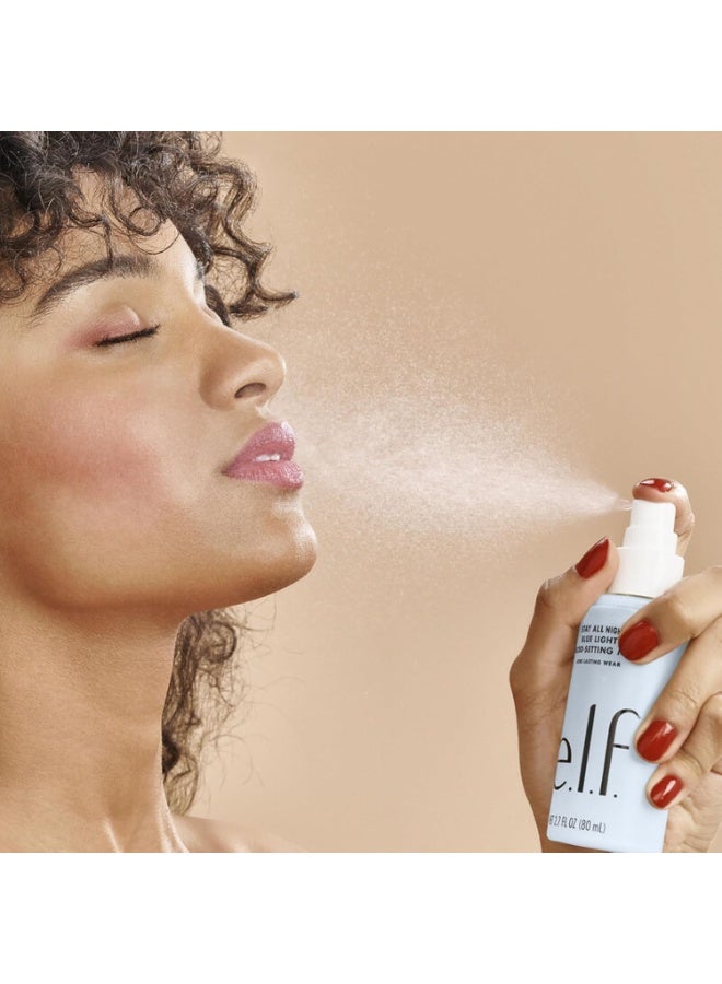 إلف بخاخ تثبيت المكياج ELF ستاي أول داي بلو لايت 2.7 أونصة – لمسة مطفية وإنعاش البشرة مع حماية من الضوء الأزرق - Image 4